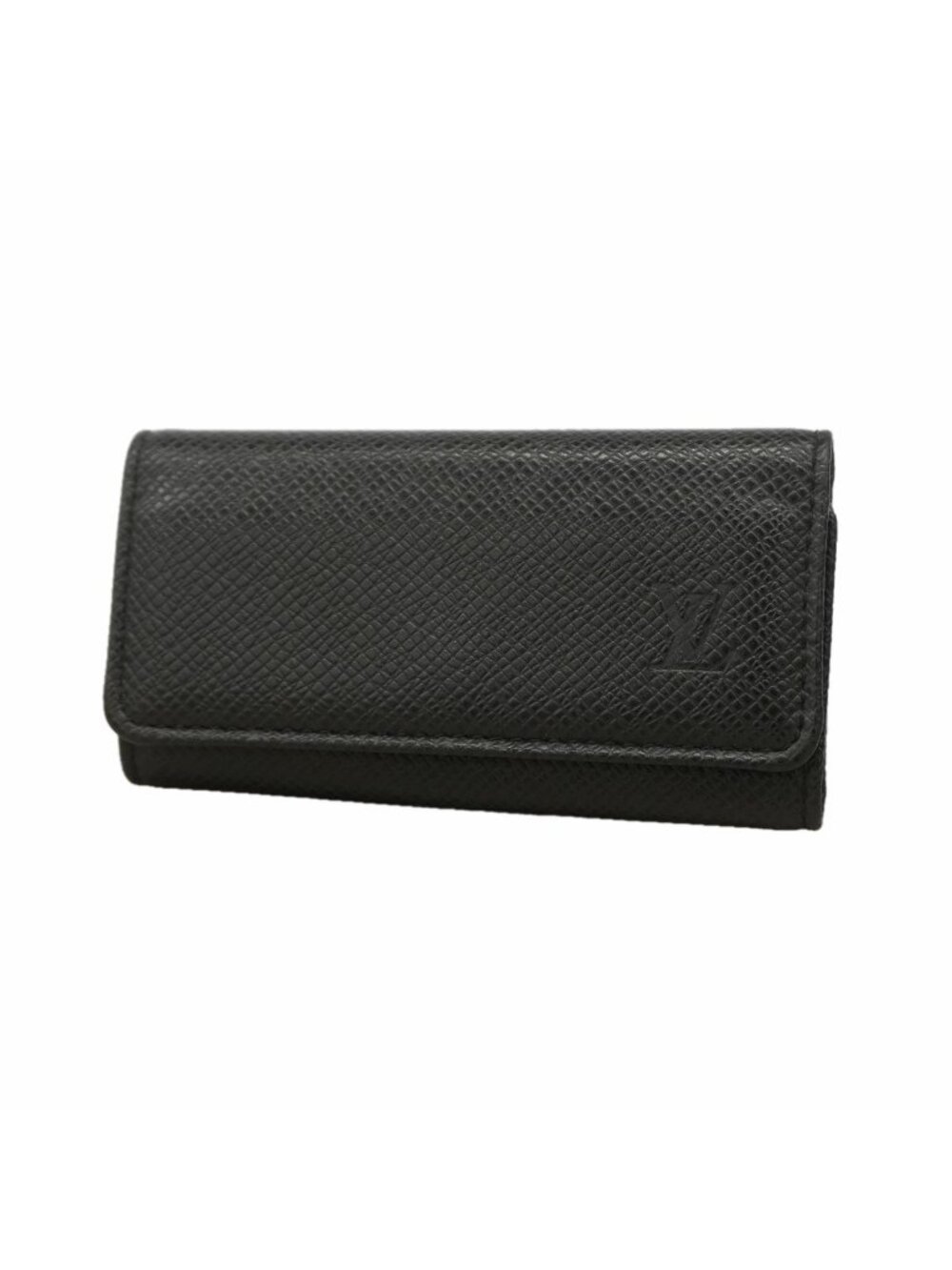 Louis Vuitton Key Case Taiga Multicles 4 Ardoise Key Holder Coin Purse